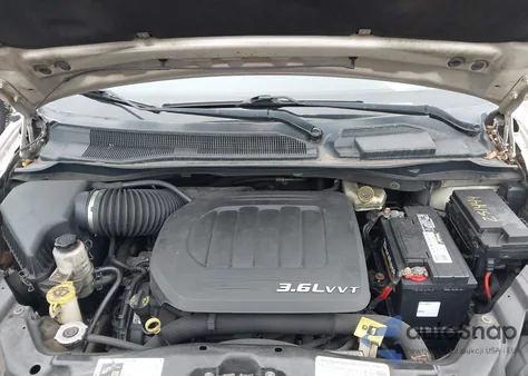 2014 Dodge Grand Caravan Sxt из США, поврежденный, VIN 2C4RDGCG0ER341604